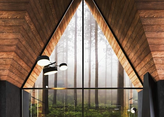 Prefab Garden Studio Light Steel Frame Modular Home With Expansive Deck Area
