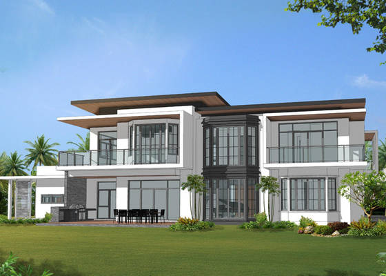 Light Gauge Steel Frame House Prefabricated Multi Family Homes for Real Estate Develop