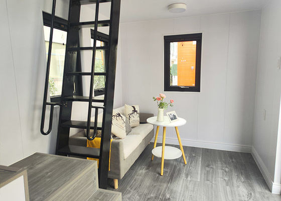 Odular Home Tiny House On Wheels With Trailer For Airbnb Prefabricated Light Steel Structure