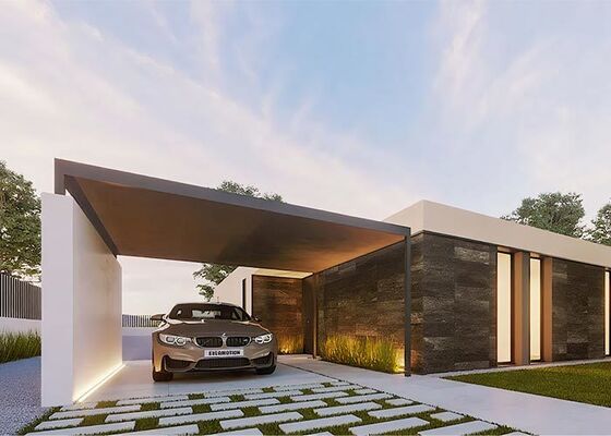 AS/US Prefabricated Light Steel Frame Modular Home China Low-Cost Metal Modular Building