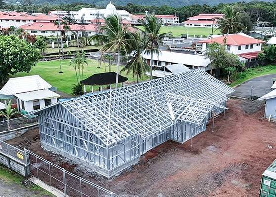 Luxury 5 Bedroom Prefab Villa Light Steel Frame House for Sea Area Coastal Living