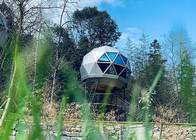 WPC Cladding Hotel Prefab Light Steel Frame House dome house of cabin