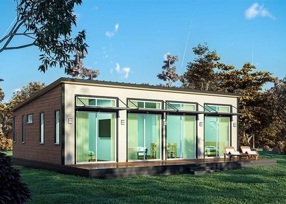 Mobile Mini Prefab Studio Modular Home Stahlhaus-Kits zum Bauen von Lichtrahmen CFC-Blatt