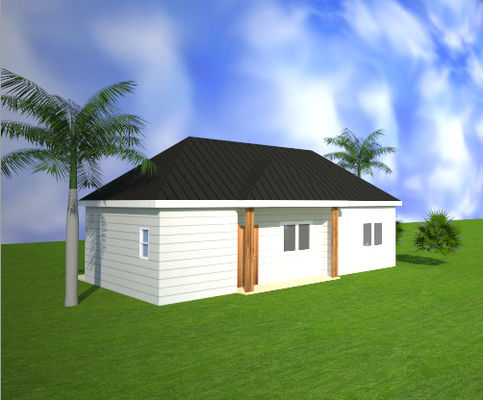 AS/US Leichte Stahlkonstruktion Modulares Einfamilienhaus Fertigbauweise Integriertes Wohnen