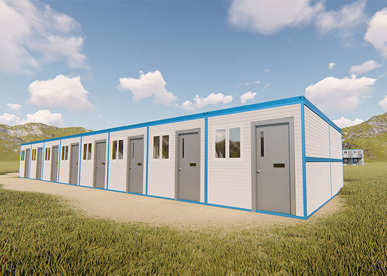 Modularer Haus Prefab Klappcontainer Häuser 20FT 40FT für erschwingliche Notfallschuppen