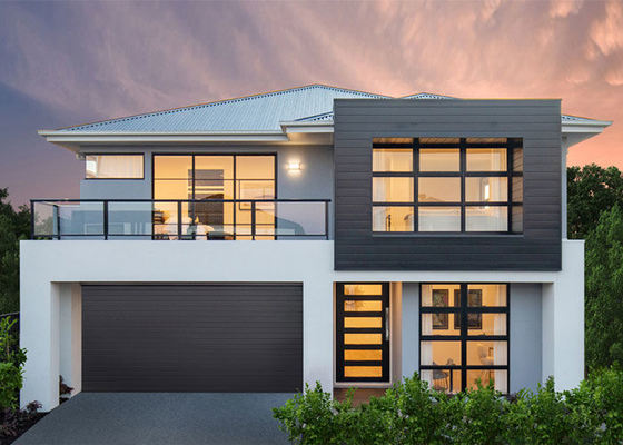 Leichtes Stahlrahmen Liverpool Haus Modularhaus Zwei Geschosse Moderne Luxusvilla