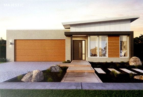 Personalisierung Luxus-Leichtstahl-Struktur Bungalow-Style Haus PU-Dämmung