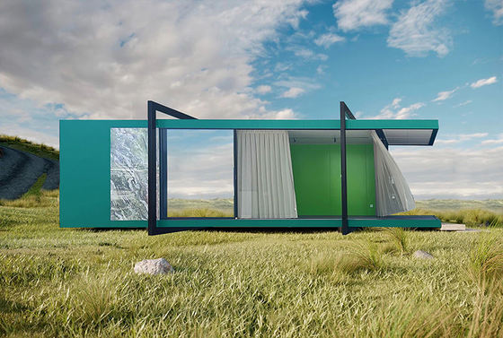 Serenes und nachhaltiges Retreat/Yard Studio Vorgefertigte Häuser mit vorgefertigtem Gauge-Rahmenhaus