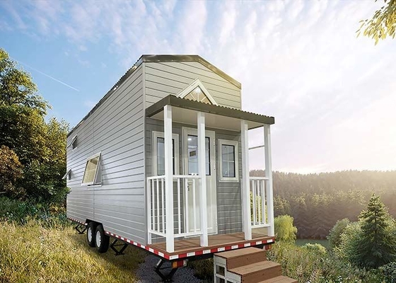 Modulares, vorgefertigtes Tiny House mit leichter Stahlkonstruktion auf Rädern: Der ultimative Reisebegleiter