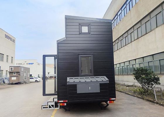 USA Standard vorgefertigtes kleines Haus auf Rädern Cider Box Mini Home Kit Wohnmobil