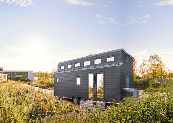 AS/NZS/US Standard Light Steel Prefab Kleines Haus auf Rädern Modular Home Kit