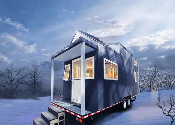 AS Modulare Tiny Houses auf Rädern mit Leichtstahlrahmen
