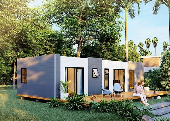 Custom Light Gauge Stahlrahmen Vorgefertigtes Haus ♪ Modulares Mobilhaus Oma Wohnung ADU