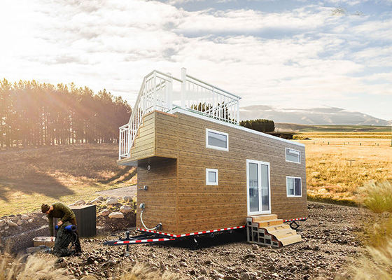 AS/NZS Vorgefertigte kleine Häuser auf Rädern starten Ihre mobile Lebensreise für Airbnb