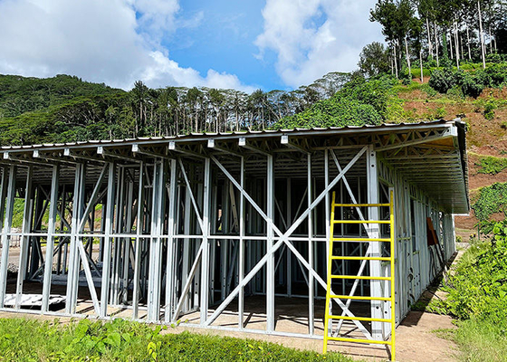 US/USA Vorgefertigte Leichtgauge Stahlrahmen Modularhaus-Kits für Schlafzimmer und Fabrik