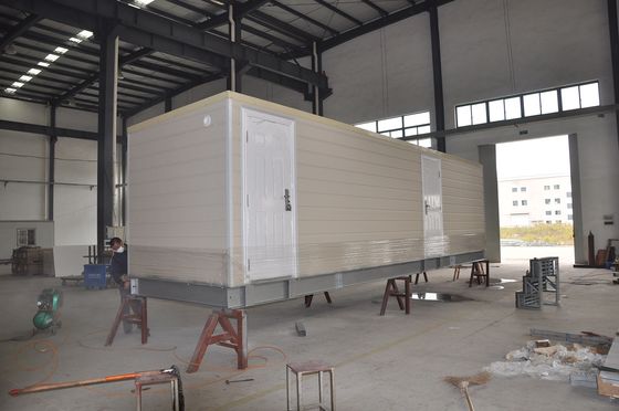 Moistureproof Prefab Modular Homes Prefabricated Light Steel House Fireproof Granny Flat