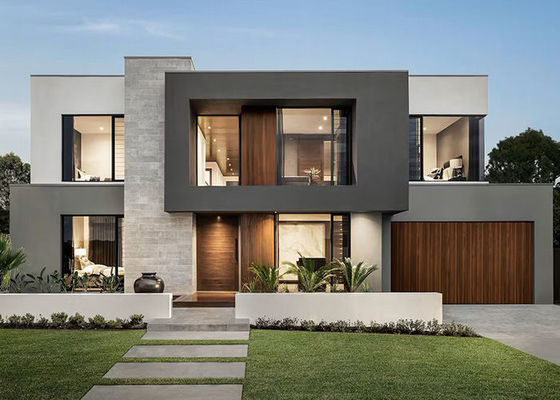 Luxuriöse Modular-Villa mit 3 Schlafzimmern aus leichtem Stahl