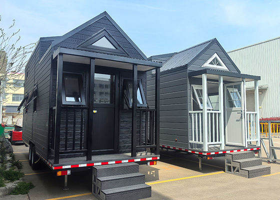 Vorgefertigte Modulhäuser Mobilhaus auf Rädern zum Campen