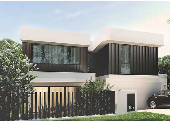 Modulare Häuser Australien Stahlrahmenhäuser Villa Prefab Häuser nach australischen Standards gebaut