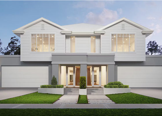 Vorgefertigte Modulhaus mit Schwimmbad Vorgefertigte Luxusvilla