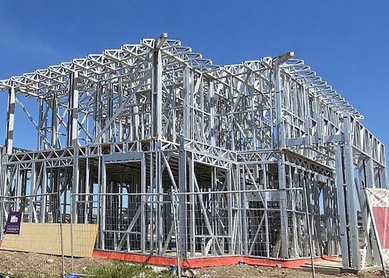 Schnellbau-Modulhaus mit 2 Etagen | Australische Villa mit leichtem Stahlrahmen