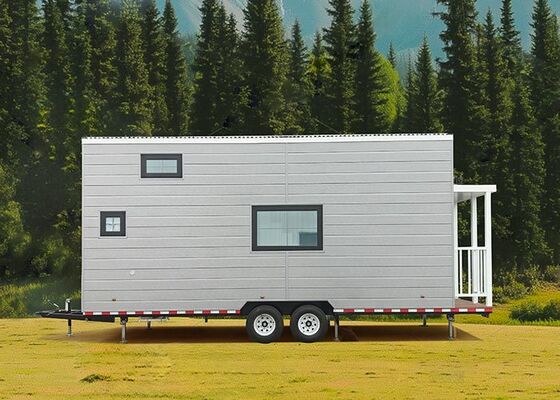 Luxury Prefab Tiny Home On Wheels With Bathroom Travel Trailers Campers Caravans For Sale