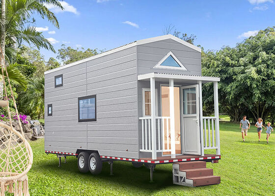 Kleines Haus Mobilhaus bereit zum Versand Rad auf Rädern Auto Reisecontainer Florida