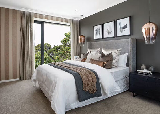 China Prefab Steel Framepanelized Home Kits 40Ft Sandwich Panel Waterproof Luxury Villas