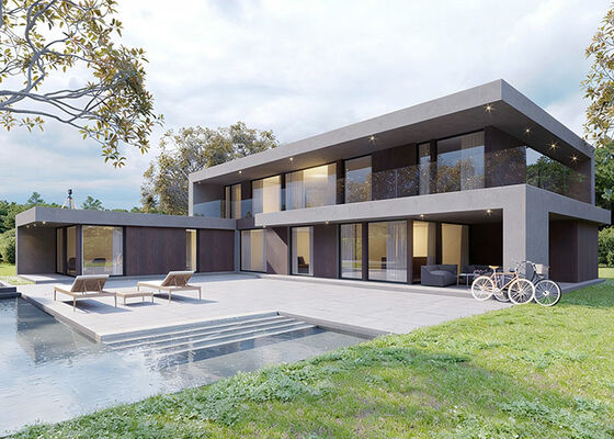 AS/NZS-Standard vorgefertigte Modular-Haus-Kits aus leichter Stahl