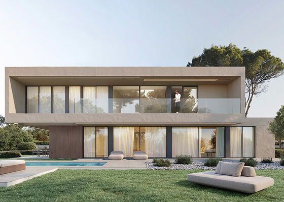 AS/NZS-Standard vorgefertigtes Leichtstahlrahmen-Modulhaus China-Paneelsystem