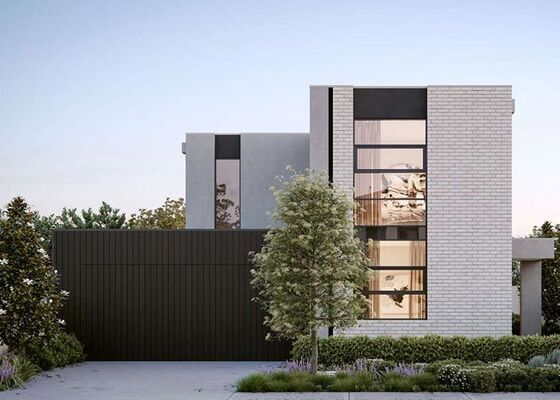 US/AS Standard Einfamilienhaus Fertighaus mit Leichtstahlhaus