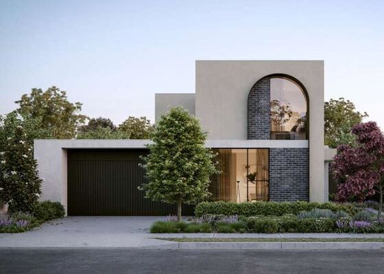 Luxuriöses zweistöckiges Fertighaus mit Leichtstahlkonstruktion