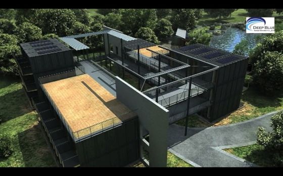 Vorgefertigte Solarhäuser für den Umzug. Vollständig fertiggestellte modulare Einheiten für Büro- und Gartenstudios.