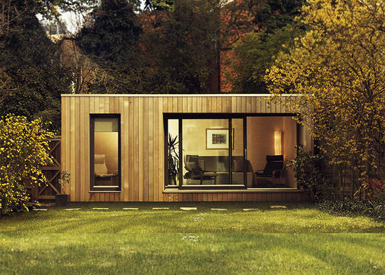 AS / NZS Lgs Rahmenprefabrik Garten Studio Holzhaus Kit mit WPC-Wandverkleidung