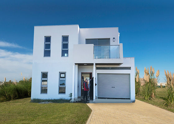 Luxury Prefab House Villa Prefab Steel House Cost Saving Panelized Home Kits