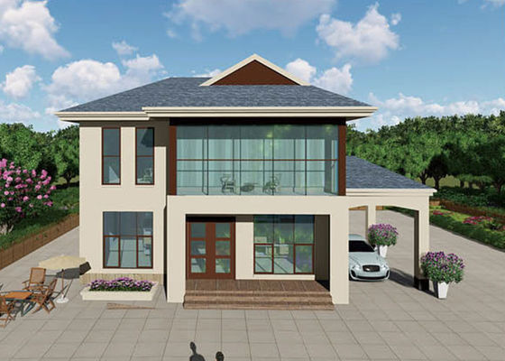 Vorgefertigte Leichtmetall-Stahltrasse 300 Quadratmeter Luxusvilla nach australischen Standards gebaut