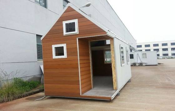 High Quality Mini Hotel Prefabricated Garden Studio , Light Steel Frame Prefab Hotel Custom House With New Design
