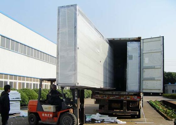 Moderne Modulhäuser mit leichten Stahlrahmen Vorgefertigte Klapphäuser Oma Wohnung