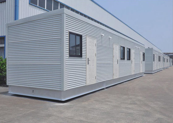 Modernes, modulares, vorgefertigtes, vorgefertigtes Mobilheim, zusammenklappbar, erweiterbares Containerhaus, Werkstatt