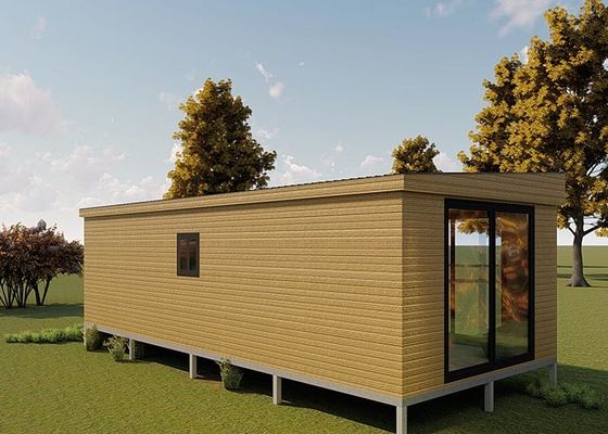 Modulares Fertighaus aus Leichtbaustahl | Erdbebensicheres Einliegerwohnung