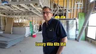 US-Fertighaus-Panel-Home-Kits, Fertighaus-Luxusvilla